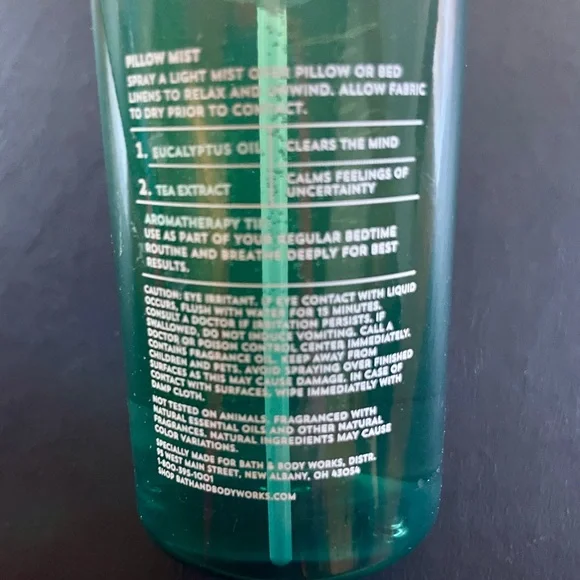 Bath and Body Works Stress Relief essential oil pillow mist - Picture 4 of 5